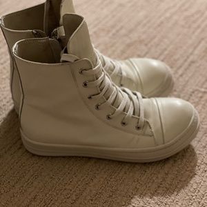 COPY - Rick Owens White Chalk Ramones